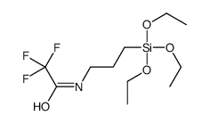 2,2,2-trifluoro-N-(3-triethoxysilylpropyl)acetamide结构式