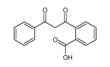 2-(3-oxo-3-phenylpropanoyl)benzoic acid结构式