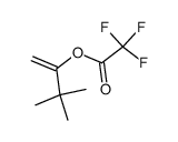 (2,2-Dimethyl-1-methylenpropyl)-trifluoracetat Structure