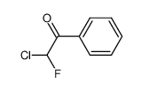 Ethanone, 2-chloro-2-fluoro-1-phenyl- (9CI)结构式