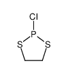 2-chloro-1,3,2-dithiaphospholane结构式