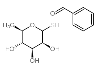 苯基α-硫代鼠李糖吡喃糖苷结构式