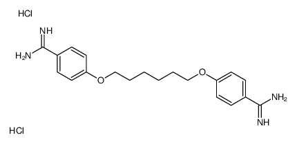 Hexamidine Dihydrochloride Structure