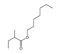 heptyl 2-methyl butyrate结构式