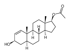 1-Androstene-3β,17β-diol structure