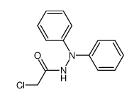 Chloro-acetic acid N',N'-diphenyl-hydrazide Structure