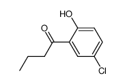 1-BUTANONE, 1-(5-CHLORO-2-HYDROXYPHENYL)-结构式