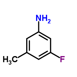 3-氟-5-甲基苯胺结构式