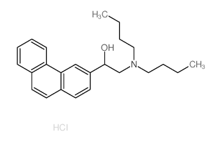 3-Phenanthrenemethanol,a-[(dibutylamino)methyl]-, hydrochloride(1:1) picture