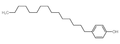 Phenol, 4-pentadecyl- Structure