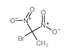 1-Bromo-1,1-dinitroethane Structure