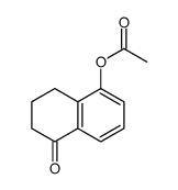 (5-oxo-7,8-dihydro-6H-naphthalen-1-yl) acetate结构式