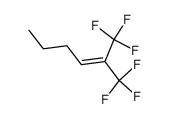 1,1,1-trifluoro-2-trifluoromethyl-hex-2-ene Structure