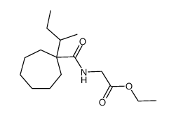 ethyl N-[[1-(1-methylpropyl)cycloheptyl]carbonyl]glycinate picture