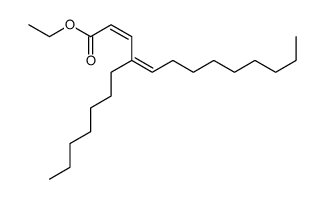 ethyl 4-heptyltrideca-2,4-dienoate Structure