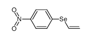 4-nitrophenyl vinyl selenide Structure