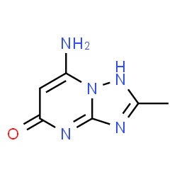 7-Amino-2-methyl[1,2,4]triazolo-[1,5-a]pyrimidin-5(4H)-one Structure