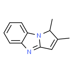 1H-Pyrrolo[1,2-a]benzimidazole,1,2-dimethyl-(9CI) structure