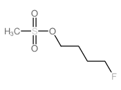 1-fluoro-4-methylsulfonyloxy-butane structure