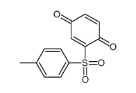 2-(4-methylphenyl)sulfonylcyclohexa-2,5-diene-1,4-dione结构式