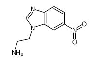 2-(6-nitrobenzimidazol-1-yl)ethanamine Structure