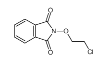 2-(2-chloroethoxy)isoindoline-1,3-dione Structure