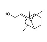 2-[(1S,3aα,8aα)-Decahydro-4,8,8-trimethyl-1β,4β-methanoazulen-9-ylidene]ethanol结构式