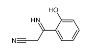 Benzenepropanenitrile,2-hydroxy--bta--imino- Structure