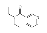 N,N-diethyl-2-methylpyridine-3-carboxamide Structure