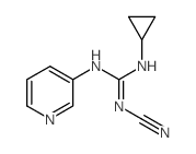 3-cyano-2-cyclopropyl-1-pyridin-3-yl-guanidine picture