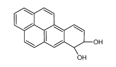 7,8-DIHYDROXY-7,8-DIHYDRO-BENZO(A)PYRENE structure