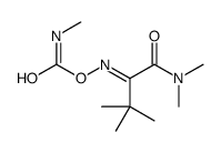 [[1-(dimethylamino)-3,3-dimethyl-1-oxobutan-2-ylidene]amino] N-methylcarbamate结构式