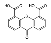 9-oxothioxanthene-4,5-dicarboxylic acid结构式
