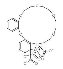 4,4,5,5-tetranitrodibenzo-18-crown-6 structure