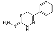 (5-phenyl-6H-1,3,4-thiadiazin-2-yl)hydrazine结构式