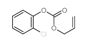 (2-chlorophenyl) prop-2-enyl carbonate structure