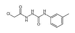 4-(m-Tolyl)-1-chloracetylsemicarbazid Structure