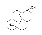 1,7,11-trimethyl-4-propan-2-ylcyclotetradecane-1,7-diol Structure