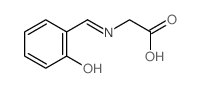 Glycine, N-[(2-hydroxyphenyl)methylene]- structure