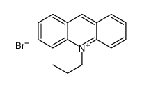 10-propylacridin-10-ium,bromide Structure