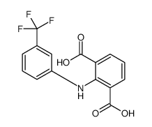 1,3-Benzenedicarboxylic acid,2-[[3-(trifluoromethyl)phenyl]amino]- structure