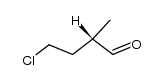 (S)-4-chloro-2-methyl-butyraldehyde Structure