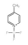(4-methylpyridine)BF3 Structure