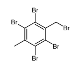 1,2,4,5-tetrabromo-3-(bromomethyl)-6-methylbenzene Structure