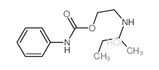 2-(sec-Butylamino)ethyl carbanilate hydrochloride结构式
