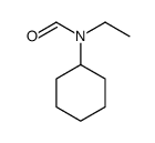N-cyclohexyl-N-ethylformamide Structure