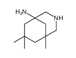 1,7,7-trimethyl-3-azabicyclo[3.3.1]nonan-5-amine Structure