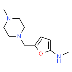 2-Furanamine,N-methyl-5-[(4-methyl-1-piperazinyl)methyl]- picture