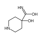 4-羟基-哌啶-4-甲酰胺结构式