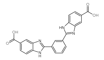 2,2'-(1,3-Phenylene)bis-1H-Benzimidazole-5-carboxylic acid结构式
